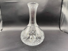 Load image into Gallery viewer, Waterford Crystal Lismore Wine Water Carafe Open Decanter 9 Inch Signed
