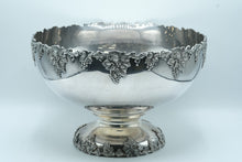 Load image into Gallery viewer, Webster Wilcox Vintage Silverplate Punch Bowl Set 12 Cups International Silver
