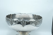 Load image into Gallery viewer, Webster Wilcox Vintage Silverplate Punch Bowl Set 12 Cups International Silver
