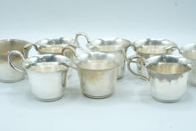 Load image into Gallery viewer, Webster Wilcox Vintage Silverplate Punch Bowl Set 12 Cups International Silver
