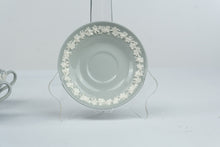 Load image into Gallery viewer, Wedgwood Etruria Barlaston Queensware Celadon Green Tea Cups Saucers Set of 8
