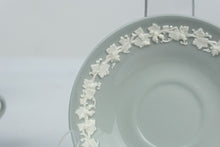 Load image into Gallery viewer, Wedgwood Etruria Barlaston Queensware Celadon Green Tea Cups Saucers Set of 8
