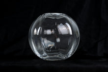 Load image into Gallery viewer, Wedgwood Crystal Round Globe Vase 6.5 Inch Signed Clear Art Glass
