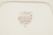 Load image into Gallery viewer, Wedgwood Wellesley Tintern Floral Serving Tray Vintage England 11 Inch
