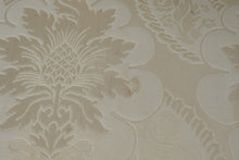 Load image into Gallery viewer, Wesley Hall Cream Damask Upholstered Sofa
