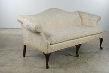 Load image into Gallery viewer, Wesley Hall Cream Damask Upholstered Sofa

