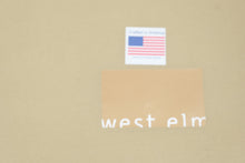 Load image into Gallery viewer, West Elm Harmony 82" Sofa in Sand Performance Distressed Velvet
