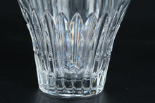Load image into Gallery viewer, Cut Crystal Flared Whiskey Tumbler with Vertical Pattern
