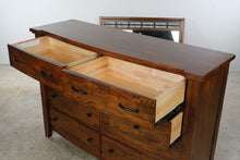 Load image into Gallery viewer, Napa Furniture Design Whistler Retreat Solid Mango 9-Drawer Dresser with Mirror

