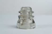 Load image into Gallery viewer, Antique Whitall Tatum No 1 Clear Glass Insulator Made in USA
