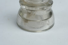 Load image into Gallery viewer, Antique Whitall Tatum No 1 Clear Glass Insulator Made in USA
