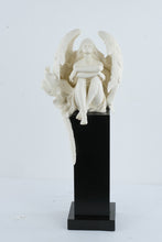 Load image into Gallery viewer, Gaylord Reflection Angel Sculpture Limited Edition 11 of 350 on Black Pedestal
