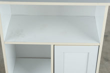 Load image into Gallery viewer, White Storage Cabinet Bookcase Bathroom Linen Cabinet with Shelves
