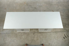 Load image into Gallery viewer, Pottery Barn Bedford Rectangular Desk Set in Antique White
