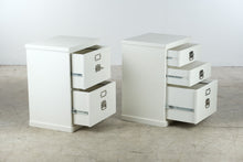 Load image into Gallery viewer, Pottery Barn Bedford Rectangular Desk Set in Antique White
