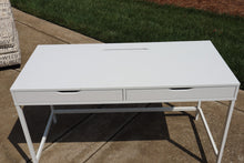 Load image into Gallery viewer, IKEA Alex White Desk – Modern Minimalist
