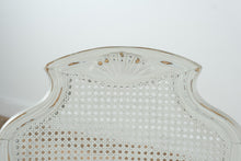 Load image into Gallery viewer, Antique-Style Painted Drop-Leaf Dining Table with Mixed Cane-Back Chairs, 5-Piece Set
