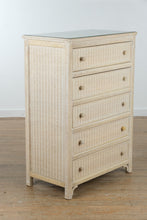 Load image into Gallery viewer, Coastal Woven 5-Drawer Chest by Henry Link for Lexington
