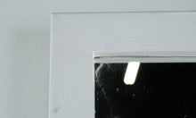 Load image into Gallery viewer, White Windowpane Mirror Faux Divided-Light Wall Mirror Farmhouse Style 25 x 33
