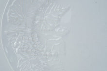 Load image into Gallery viewer, Portugal White Ceramic Oval Serving Platter Embossed Grapes Leaves
