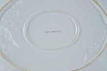 Load image into Gallery viewer, Portugal White Ceramic Oval Serving Platter Embossed Grapes Leaves
