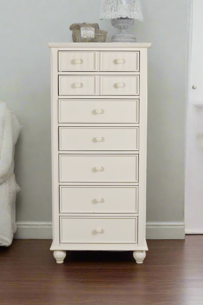 White Charleston Lingerie Chest - American Signature