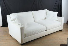 Load image into Gallery viewer, 92 Inch Contemporary Upholstered Sofa Linen Fabric Deep Seat
