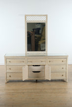 Load image into Gallery viewer, Henry Link Wicker Dresser with Mirror – Lexington Furniture
