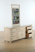 Load image into Gallery viewer, Henry Link Wicker Dresser with Mirror – Lexington Furniture
