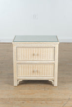 Load image into Gallery viewer, Henry Link Wicker Nightstand with Glass Top – Lexington Furniture
