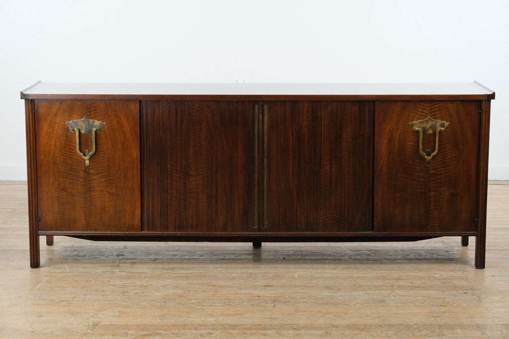 Rare John Widdicomb 84” Mid-Century Modern 9-Drawer Dresser