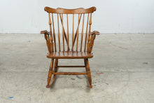 Load image into Gallery viewer, Solid Wood Windsor Spindle Back Rocking Chair
