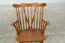 Load image into Gallery viewer, Solid Wood Windsor Spindle Back Rocking Chair
