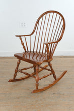 Load image into Gallery viewer, Solid Cherry Windsor Rocking Chair
