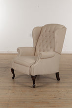 Load image into Gallery viewer, Neutral Carver Reclining Wingback Chair
