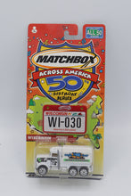 Load image into Gallery viewer, Matchbox Across America 50th Birthday Series – Wisconsin Peterbilt Tanker (WI 030)
