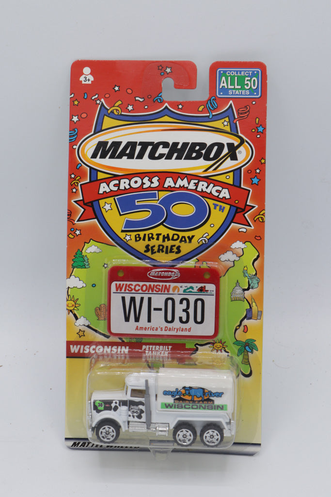 Matchbox Across America 50th Birthday Series – Wisconsin Peterbilt Tanker (WI 030)