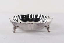 Load image into Gallery viewer, Wm A Rogers Footed Silver 8&quot; Bowl
