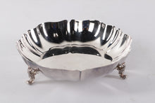 Load image into Gallery viewer, Wm A Rogers Footed Silver 8&quot; Bowl
