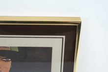 Load image into Gallery viewer, Vintage Harriet Meserole Lady Drinking Straw Vogue August 1 1926 Cover Framed Art Print
