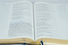 Load image into Gallery viewer, Nelson NKJV New King James Version Womans Study Bible Genuine Leather Blue 926B
