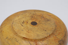 Load image into Gallery viewer, Set of 2 Signed Spalted Wood Turned Bowls Rustic Artisan Decor
