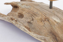Load image into Gallery viewer, Wooden Carved Seagull on Driftwood

