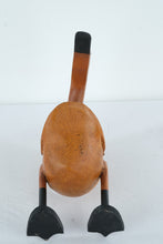 Load image into Gallery viewer, Hand Carved Wood Duck Sculpture Folk Art Waterfowl Decor 14 Inch

