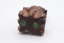 Load image into Gallery viewer, Hand Carved Wood Seated Scholar Reading Book Asian Figurine 6 Inch As Is
