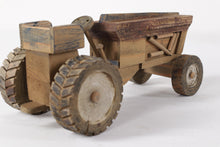 Load image into Gallery viewer, Wooden Toy Tractor
