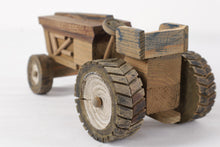 Load image into Gallery viewer, Wooden Toy Tractor
