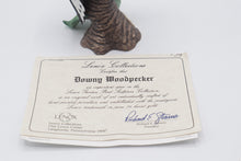 Load image into Gallery viewer, Lenox Downy Woodpecker Fine Porcelain Bird Figurine 1989 Original Certificate
