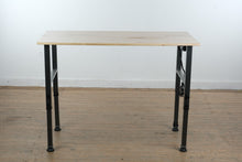 Load image into Gallery viewer, OLBRUS Adjustable Rubberwood Workbench with Power Outlet 48 Inch
