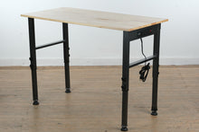 Load image into Gallery viewer, OLBRUS Adjustable Rubberwood Workbench with Power Outlet 48 Inch
